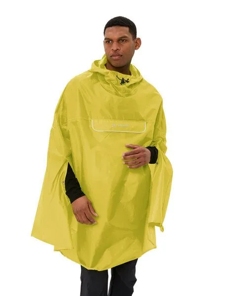 Vaude VAUDE Poncho Valdipino Poncho, Lemon, – Produktbild 1 von 7