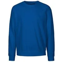 Neutral Neutral® Neutral Sweatshirt Pullover Sweater Pulli 100% GOTS Bio Baumwolle, Royal, – Produktbild 1 von 1