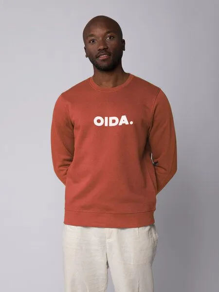 watapparel watapparel Sweatshirt Unisex Oida, Heritage brown, – Produktbild 2 von 3