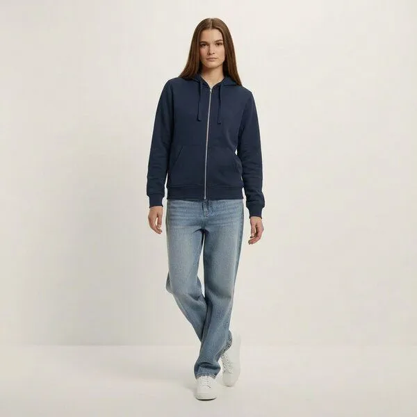 YTWOO YTWOO Everyday Unisex-Sweatjacke – Weich, zeitlos & nachhaltig, Navy, – Produktbild 1 von 3
