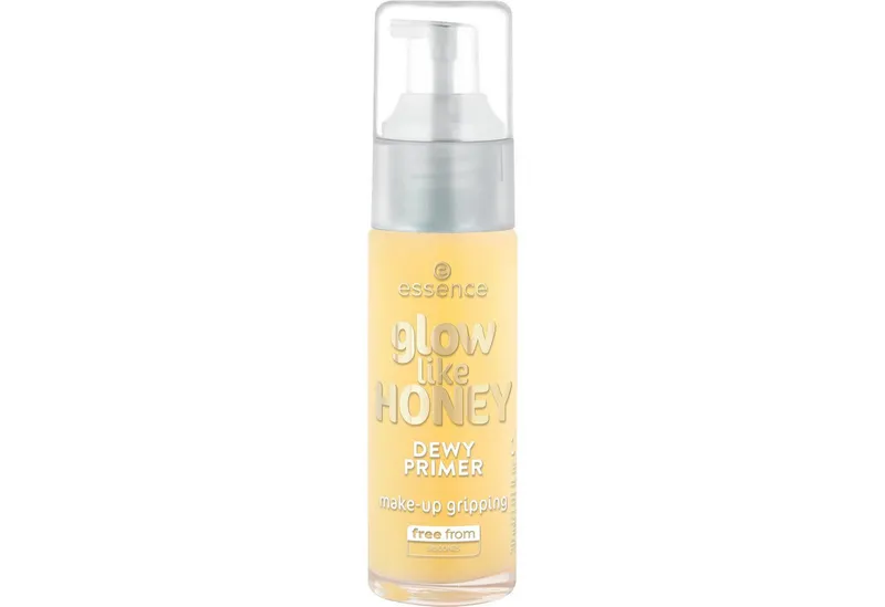 Essence Primer glow like HONEY DEWY PRIMER, 3-tlg., Goldfarben, – Produktbild 2 von 3