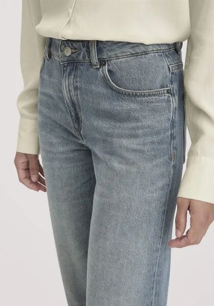 hessnatur hessnatur Jeans NELE High Rise Barrel Leg aus reinem Bio-Denim, Blue, – Produktbild 2 von 3