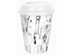 Könitz Könitz Porzellantasse 'CoffeeToGo' Deckel weiß, 380 ml – Produktbild 1 von 1