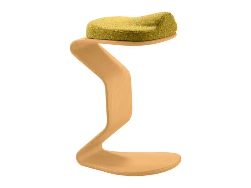 Bewegungshocker "Ercolino medium" mit 3D Sitz – Produktbild 3 von 4