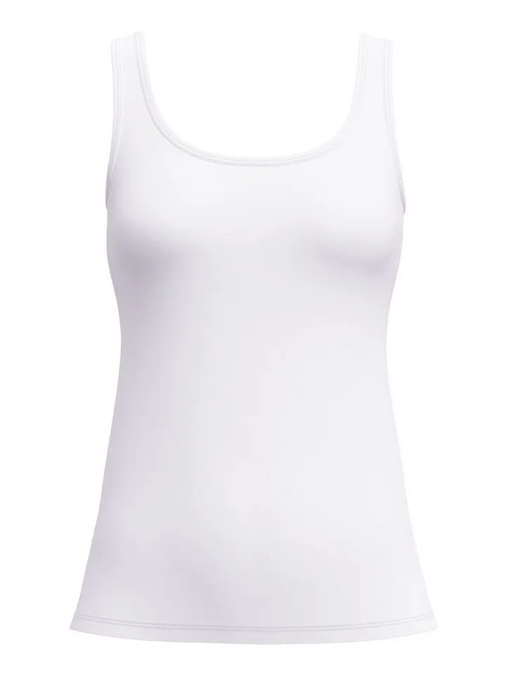 CALIDA CALIDA Unterhemd Essential Cotton Damen (1-St) weich, elastisch und zeitlos, Weiß, – Produktbild 1 von 5