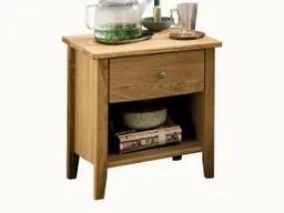 allnatura Nachttisch "Divina" | H50xB47xT37 cm | Wildeiche – Produktbild 1 von 1
