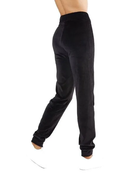 Leela Cotton Leela Cotton Damen Nicky Hose Bio-Baumwolle 1466, Schwarz, – Produktbild 3 von 3