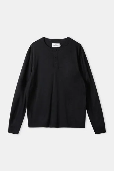 About Companions About Companions - Shirt Allan Henley, Schwarz, – Produktbild 2 von 3