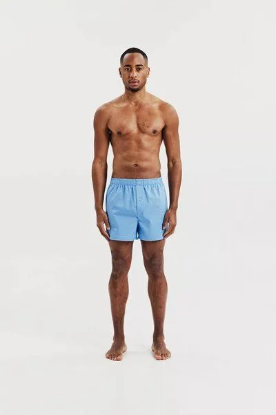 Bread & Boxers Bread & Boxers 2er Pack Boxershorts aus Bio-Baumwolle, Air blue, – Produktbild 5 von 6