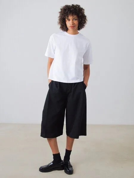 Honest Basics Honest Basics OG Shirt aus Bio- und recycelter Baumwolle, Weiß, – Produktbild 3 von 4