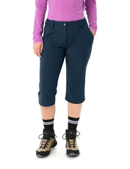 Vaude Vaude Zip-off-Hose WOMEN'S FARLEY STRETCH ZO CAPRI PANTS bequeme Passform, für sportliche Aktivitäten und Outdoor – Produktbild 1 von 1