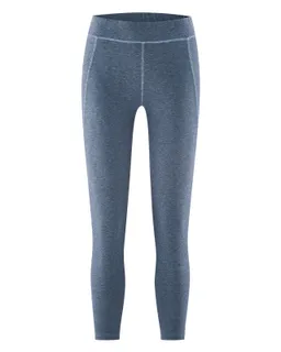 HempAge Hempage Damen vegan Yoga Leggings Melange Blueberry – Produktbild 1 von 1