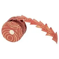 El Puente El Puente Geschenkband | Fair Trade & Handmade aus Bangladesch, Rot,gold, – Produktbild 1 von 1
