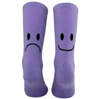 Patron Patron Crew Socks SMILE, Lila, – Produktbild 1 von 1