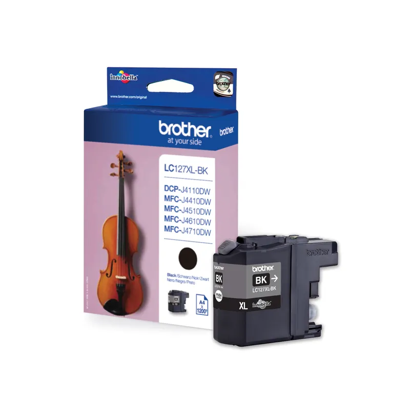Brother Brother Tintenpatrone LC127XLBK schwarz – Produktbild 1 von 3