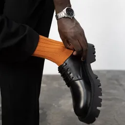 von Jungfeld von Jungfeld Orange Wintersocken - Herren – Produktbild 1 von 1