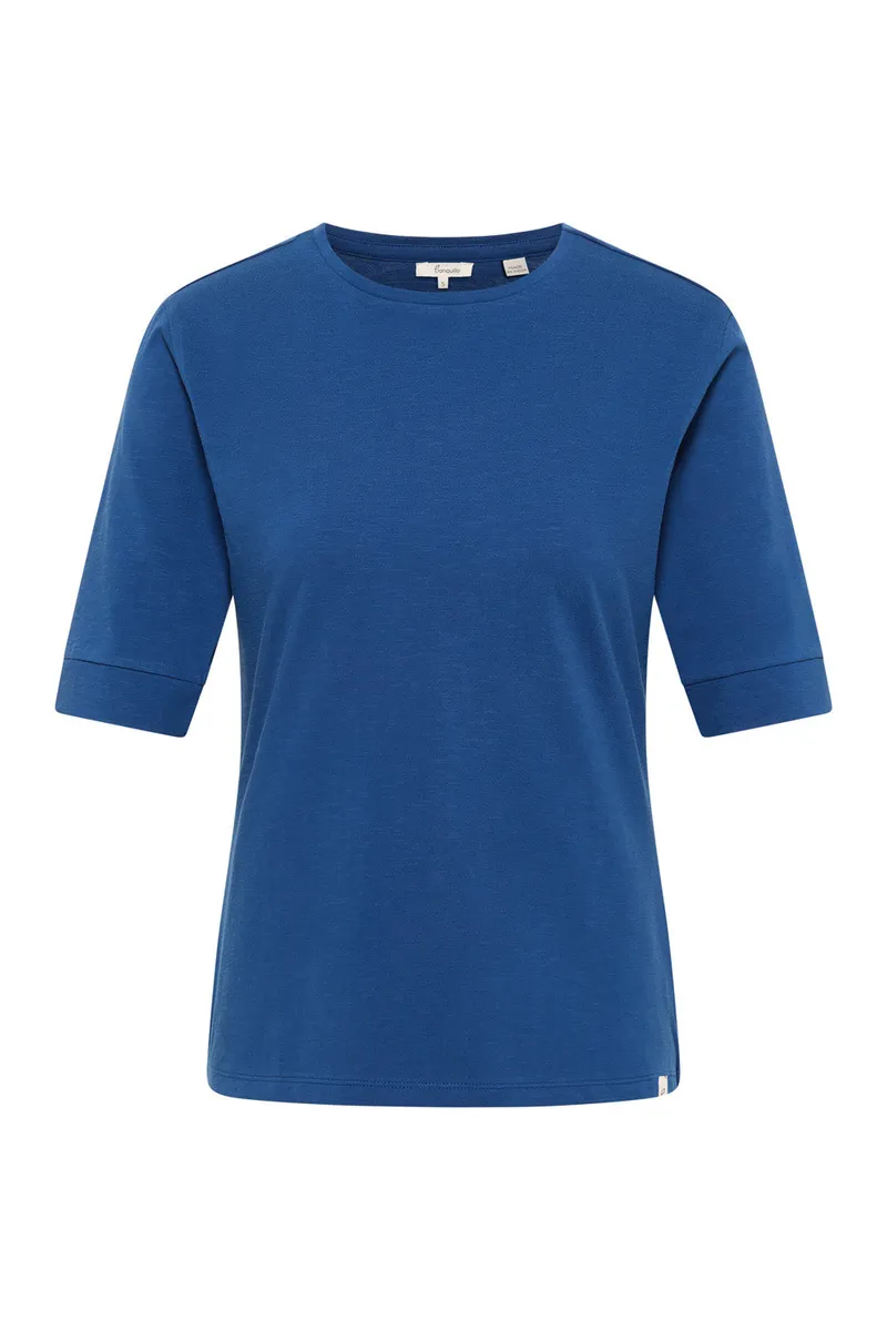 Tranquillo Jerseyshirt Lottee aus Bio-Baumwolle - navy / XS – Produktbild 1 von 2
