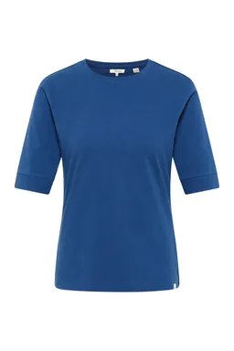 Tranquillo Jerseyshirt Lottee aus Bio-Baumwolle - navy / XS – Produktbild 1 von 1