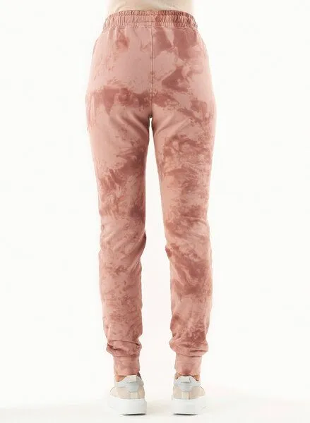 ORGANICATION ORGANICATION Tie-Dye Sweathose aus Bio-Baumwolle, Rosa(misty rose), – Produktbild 4 von 4