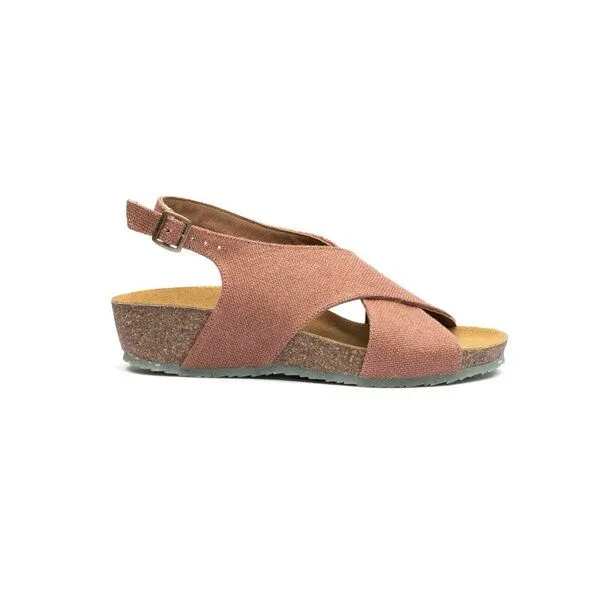 Zouri Zouri Vegane Plateau-Sandale MERMAID, Rosa, – Produktbild 3 von 3