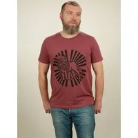 NATIVE SOULS Native Souls T-Shirt Herren - Lion Sun – Produktbild 1 von 1