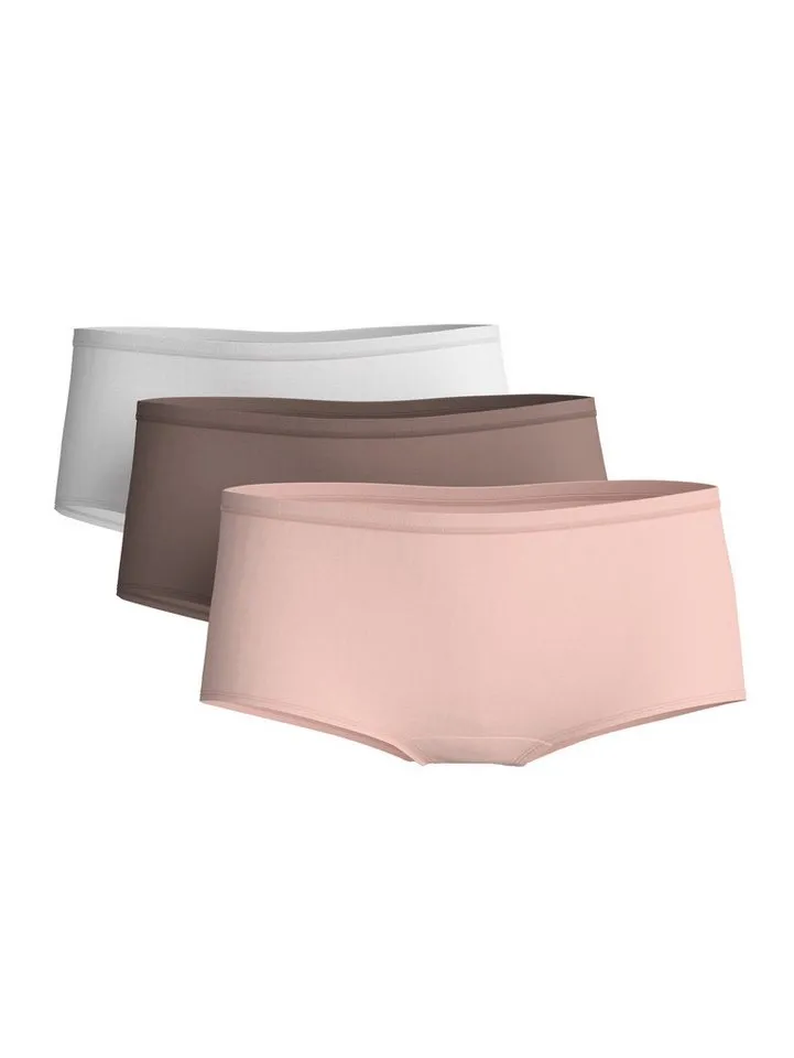 CALIDA CALIDA Hüftpanty Eco Sense Damen (3-St., 3er-Pack) leicht, elastisch und schnelltrocknend, Braun, – Produktbild 3 von 5