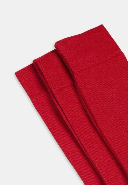 DillySocks DillySocks Socken „One Color Smooth“, Smooth ferrari red, – Produktbild 3 von 4