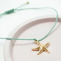 Bow & Hummingbird Bow & Hummingbird Armband auf Karte - Seestern - Schatzkarte – Produktbild 1 von 1