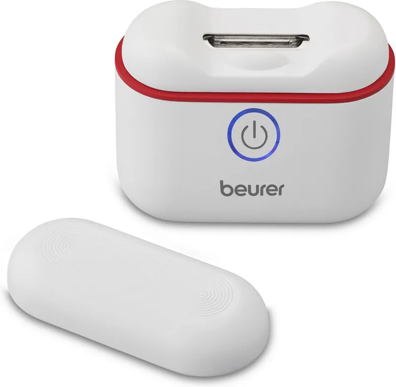 Beurer Beurer Nagelknipser MP 10, elektrisch, automatisches Schneiden der Nägel, Ideal für Kinder, Senioren und bei eingeschränkter Feinmotorik, Weiß, – Produktbild 2 von 6