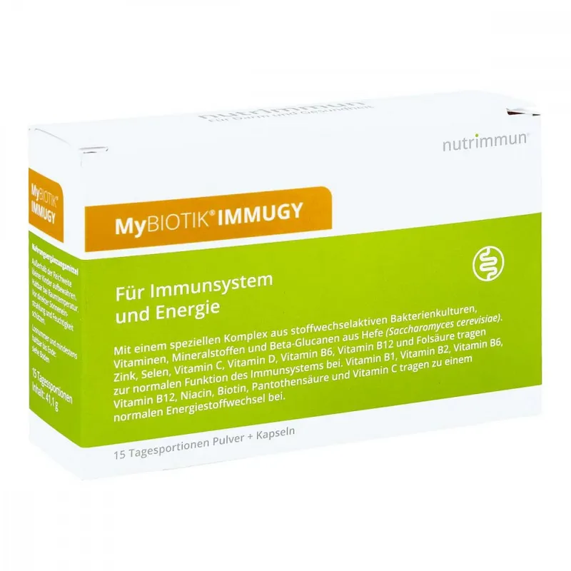 MyBiotik MyBiotik Immugy Kombipackung 15x2 g+30 Kapseln – Produktbild 1 von 1