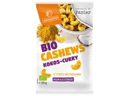 Landgarten Cashewkerne mit Kokos & Curry – Produktbild 1 von 1