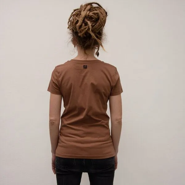 Cmig Cmig Franzi Fuchs T-Shirt Damen, Caramel, – Produktbild 3 von 4