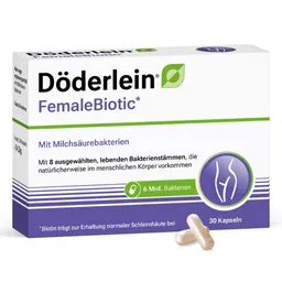 Döderlein Döderlein® FemaleBiotic mit Milchsäurebakterien Kapseln – Produktbild 1 von 1