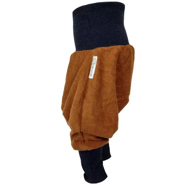 liebewicht liebewicht Warme Yogahose Pumphose Bio Fleece braun, Brown, – Produktbild 3 von 8