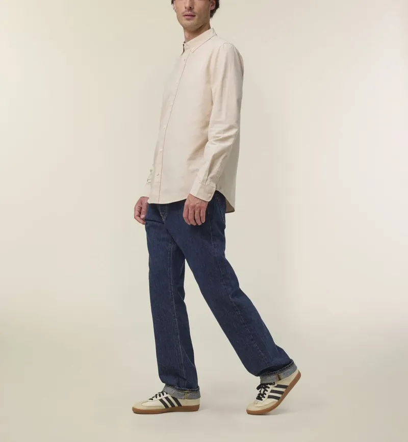 UNIPOLAR UNIPOLAR Oxford Hemd Modell: Oxforing, Beige oxford, – Produktbild 1 von 1