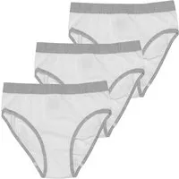 Sweety for kids Sweety for kids Mädchen Slip 3er Pack- Single Jersey, Weiss, – Produktbild 1 von 1