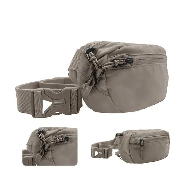 FUCHS & REBELL FUCHS & REBELL MIKA Mini Hip Bag Anti-Diebstahl, Beige, – Produktbild 3 von 4