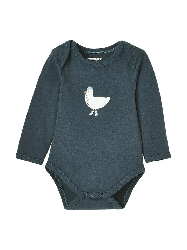 Vertbaudet Vertbaudet Body Baby Langarm-Bodys 5er-Pack, Schlupfform, Gelb, – Produktbild 3 von 4