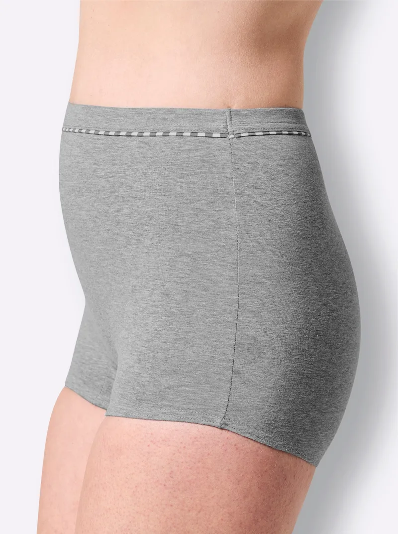 wäschepur Panty grau-meliert, Grau-meliert, – Produktbild 1 von 3