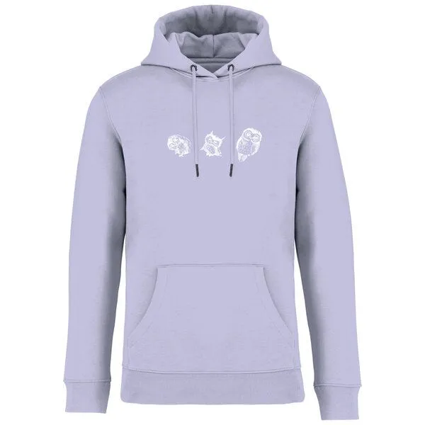 Greenspired Greenspired Basic Bio Unisex Hoody Nr. 4 Three Owls 350g/m² XXS - 3 XL, Parma, – Produktbild 1 von 1