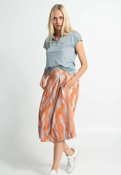 Alma & Lovis Alma & Lovis Leinenshirt im Polostyle aus 100% Leinen | Linen Polo, Mint, – Produktbild 4 von 4