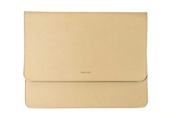 GREVIRO GREVIRO Tablet Tasche aus Kaktusleder (vegan) - für iPad Pro / iPad Air / Surface / Galaxy Tab, Beige, – Produktbild 1 von 4