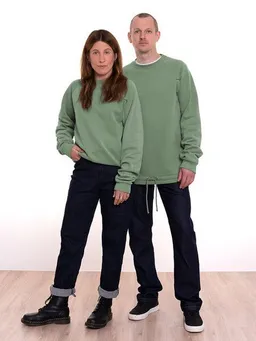 Bleed Bleed Crewster Sweatshirt Salbei Grün – Produktbild 1 von 1