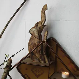 Mitienda Shop Mitienda Shop Elefanten-Duo aus Holz geschnitzt – Produktbild 1 von 1