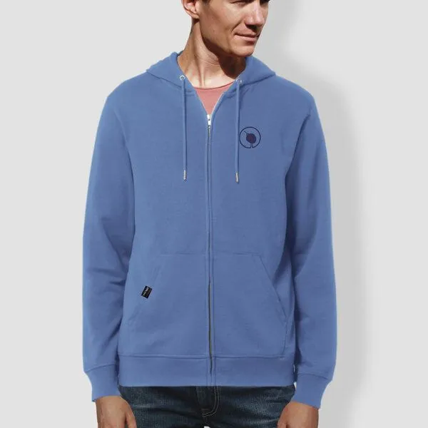 little kiwi little kiwi Herren Hoodie, Bright blue (blau), – Produktbild 1 von 2