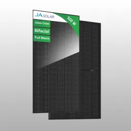 JA Solar 500 W JA Solar Glas-Glas Bifacial Full Black JAM60D41 LB | Preis inkl. 0 % MwSt. für Privatkunden – Produktbild 1 von 1