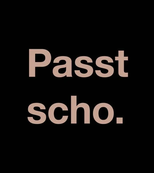Gary Mash Gary Mash Baumwolltasche Passt scho., Schwarz, – Produktbild 2 von 4