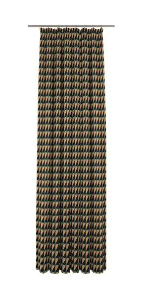 Nature by Adam Nature by Adam Vorhang aus 100% Bio-Baumwolle - Made in Germany - Circles, Dunkelblau, – Produktbild 3 von 7
