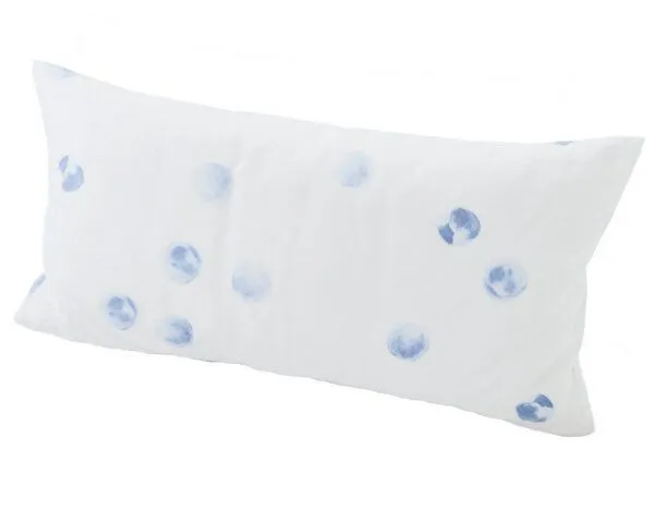 Cotonea Cotonea Bio Satin-Bettwäsche Tupfen, Hellblau (blau), – Produktbild 3 von 3