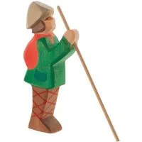 Ostheimer Ostheimer Hirte (stehend) 15 cm Laubholz, handgeschnitzt und lasiert, Mehrfarbig, – Produktbild 1 von 1